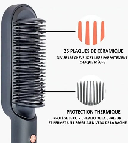 Brosse Lissante Anti-Brûlure