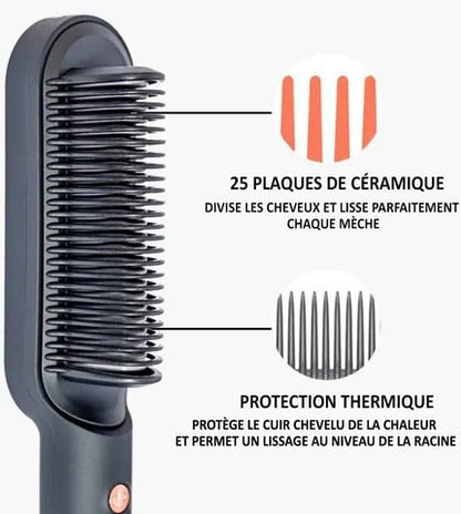 Brosse Lissante Anti-Brûlure